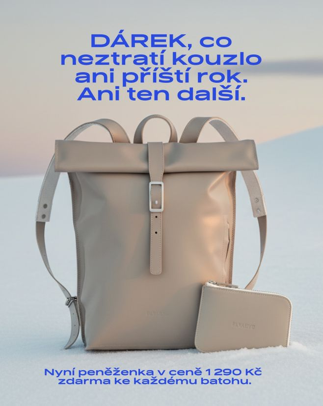 Dárky, které vydrží déle než jedno sváteční odpoledne. 🎄 Batoh, který s vámi bude roky. A peněženka, která je teď zdarma...